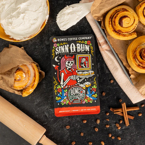 Sinn-O-Bunn 12oz Whole Bean (Bones Coffee Co.)