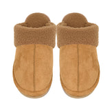 (Pre-Order) Faux Suede Sherpa C.C Slippers SPE0005