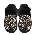 (Pre-Order) Sequin Faux Fur C.C Slippers SPE0012