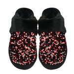 (Pre-Order) Sequin Faux Fur C.C Slippers SPE0012