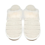 (Pre-Order) Rib Pattern Knitted C.C Slippers SPE020A