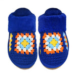 (Pre-Order) Granny Square Handmade Crochet C.C Slippers SPE7393