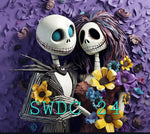 Jack and Sally Nightmare Before Christmas Full Color 20oz