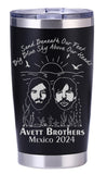 Avett Brothers Mexico Laser Engraved 20oz Cup with YOUR NAME