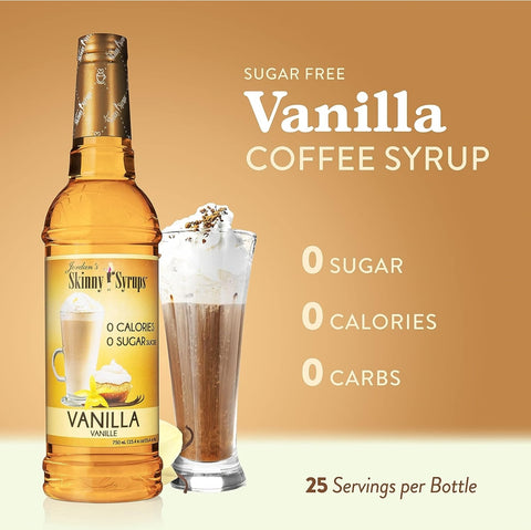 Sugar Free Vanilla Syrup (Jordan's Skinny Syrups)