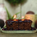 Warm Glow Candle 2-Wick Loaf  Candle