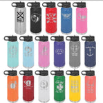 Lupus Awareness Laser Engraved Insulated Waterbottle (With or Without Name)