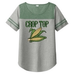 Crop Top Corn Ladies T-shirt