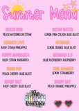 Loaded Teas- Summer Menu: Beach Bum