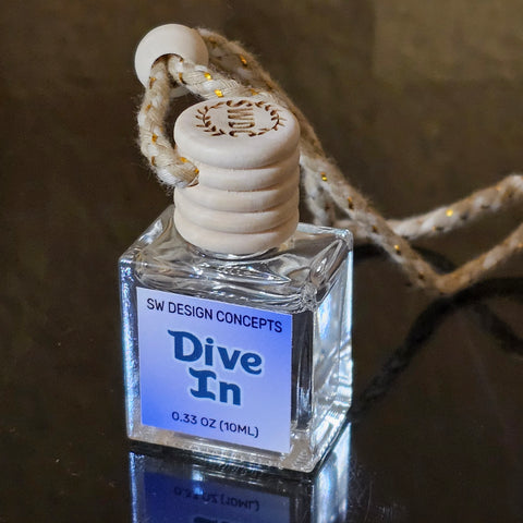 Dive In - Rainwater (type) Car Diffuser
