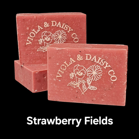 Strawberry Fields (Vegan) Cold Press Soap