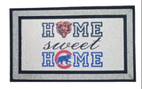 Home Sweet Home Team Doormat (PICK YOUR TEAM/TEAMS) 2 TEAM MAX