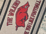 Arkansas Razorbacks Hope You Like Football Doormat (CUSTOM TEXT AT TOP)