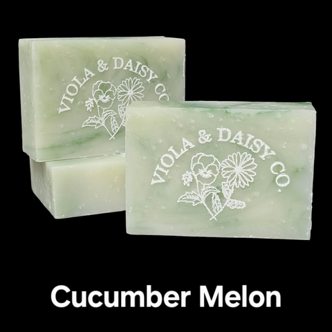 Cucumber Melon (Vegan) Cold Press Soap