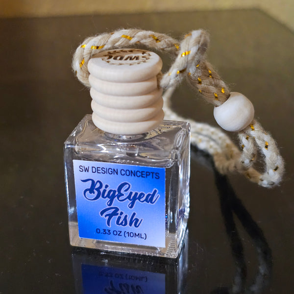 Big-Eyed Fish - Bleu de Chanel (type) Car Diffuser – SW Design
