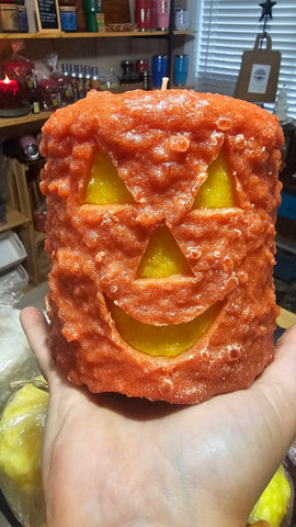 JACK-O-LANTERN Fall Harvest Hearth WARM GLOW CANDLE COMPANYI