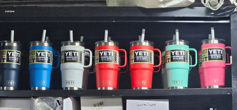Custom 25oz Premium Cup with Handle (Private Order) add $10 in tip area if you added your name to the second side.