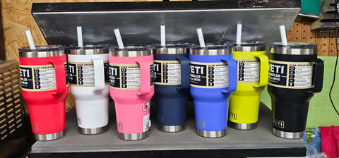 Custom 35oz Premium Cup with Handle (Private Order) add $10 in tip area if you added your name to the second side