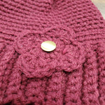 Crochet Beanie (Merlot Mum)