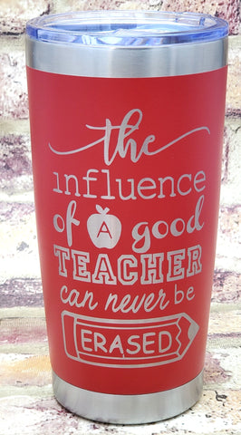 Teacher Gift Laser Engraved Cup