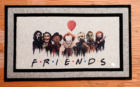 FRIENDS Horror Movie Doormat