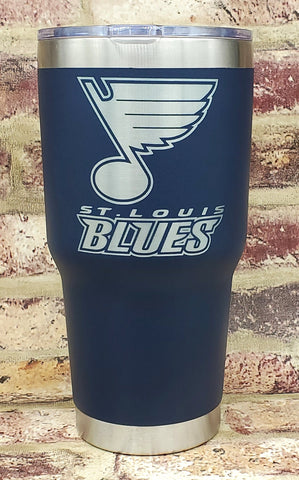 St. Louis Blues Laser Engraved Cup