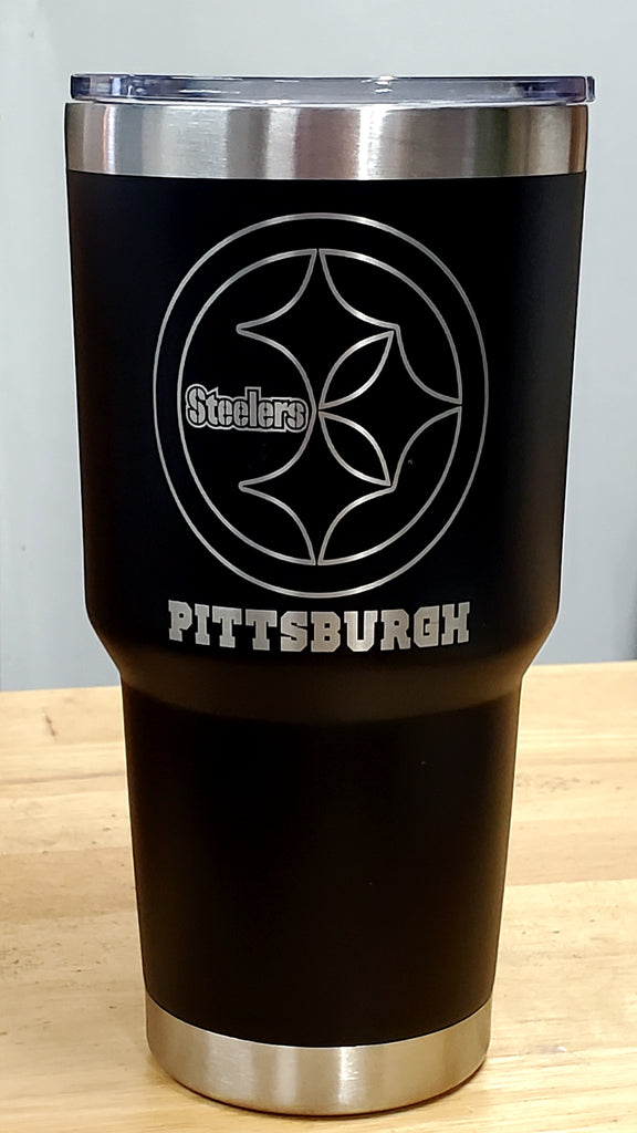 Pittsburgh Steelers Laser Engraved Cup – SW Design Concepts