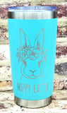 Hoppy Easter Laser Engraved Cup