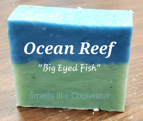 Ocean Reef "Big Eyed Fish" (Vegan Cold Press Soap) smells like Coolwater