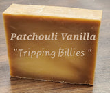 PATCHOULI VANILLA (Vegan Cold Press Soap) "Trippin' Billies"
