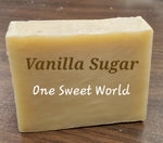 VANILLA SUGAR (Goat Milk Cold Press Soap) "One Sweet World"