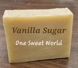 VANILLA SUGAR (Goat Milk Cold Press Soap) "One Sweet World"