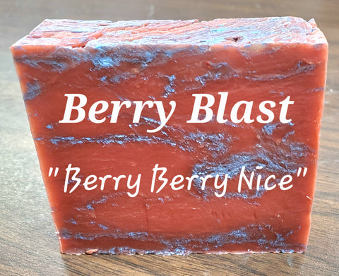 BERRY BLAST (Vegan Cold Press Soap) "Berry, Berry Nice"