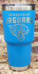 Jacksonville Jaguars Laser Engraved Cup