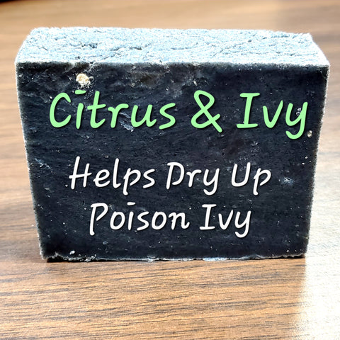 Citrus and Ivy (Jewelweed Soap)  Helps Dry Up Poison Ivy