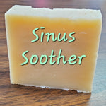 Sinus Soother Soap (Vegan Cold Press Soap) Helps Decongest