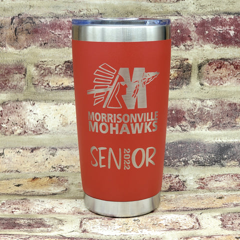 Morrisonville Laser Engraved Cup