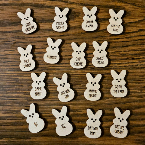 Easter Tokens (Bunny)