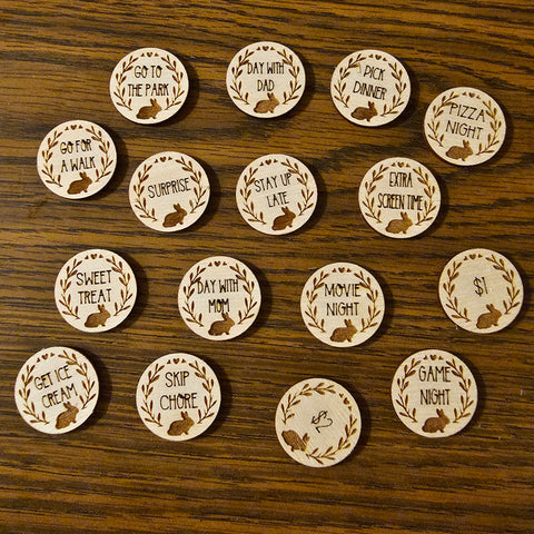 Easter Tokens (Round)