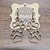 Paw Earrings