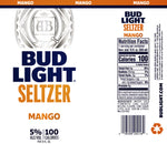 Bud Light Seltzer Mango 20oz