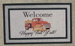 Fall Farm Truck Doormat