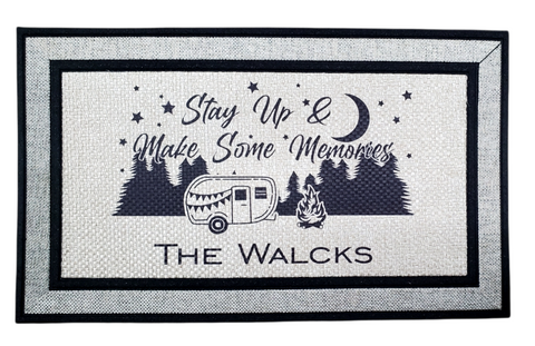 DMB Stay Up and Make Some Memories Camping Doormat