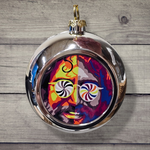 Grateful Dead Jerry Touch of Grey  Shatter Proof Ornament 3"